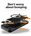 SoFetch Zwart Kickstand TPU Hoesje voor de iPhone 15 Pro