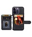 SoFetch Zwart RFID Bookcase Hoesje voor de iPhone 15 Pro