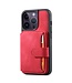 SoFetch Rood RFID Bookcase Hoesje voor de iPhone 15 Pro