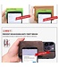 SoFetch Rood RFID Bookcase Hoesje voor de iPhone 15 Pro