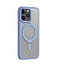 SoFetch Blauw Ringhouder Hybride Hoesje voor de iPhone 15 Pro