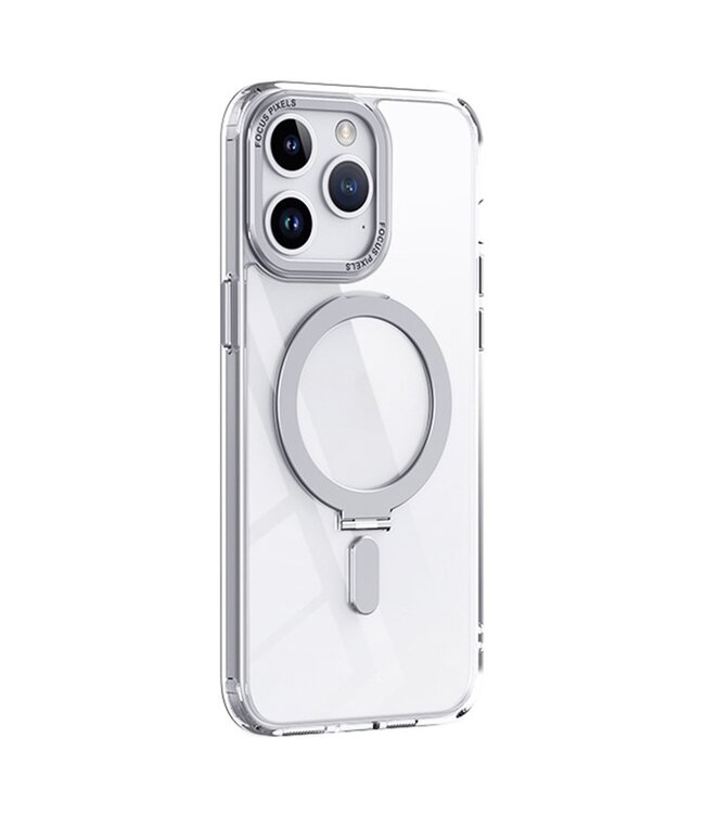 SoFetch Transparant Ringhouder Hybride Hoesje voor de iPhone 15 Pro