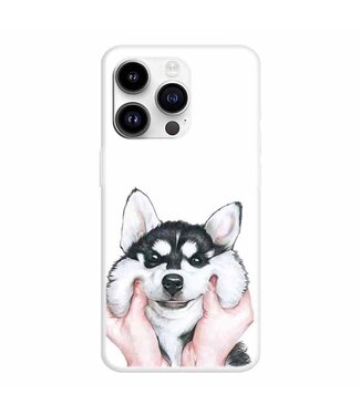 SoFetch Husky TPU Hoesje iPhone 15 Pro