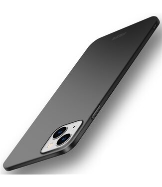 Mofi Zwart Slim Mat Hardcase Hoesje iPhone 15 Pro