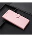 SoFetch Rosegoud Zijde Bookcase Hoesje met Koord voor de iPhone 15 Pro