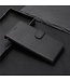 SoFetch Zwart Zijde Bookcase Hoesje voor de iPhone 15 Pro
