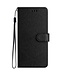 SoFetch Zwart Zijde Bookcase Hoesje voor de iPhone 15 Pro