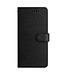 SoFetch Zwart Zijde Bookcase Hoesje voor de iPhone 15 Pro