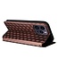 SoFetch Bruin Modern Bookcase Hoesje voor de iPhone 15 Pro