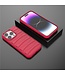 Bibercas Rood Warmteafvoerend TPU Hoesje voor de iPhone 15 Pro