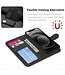 SoFetch Zwart Wallet Bookcase Hoesje voor de iPhone 15 Pro