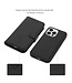 SoFetch Zwart Wallet Bookcase Hoesje voor de iPhone 15 Pro