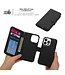 SoFetch Zwart Wallet Bookcase Hoesje voor de iPhone 15 Pro
