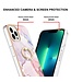 YB Roze Marmer TPU Hoesje voor de iPhone 15 Pro