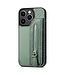 SoFetch Groen Pasjeshouder Faux Leder Hoesje voor de iPhone 15 Pro