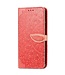 SoFetch Rood Mandala Bookcase Hoesje voor de iPhone 15 Pro