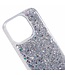 SoFetch Zilver Glitters TPU Hoesje voor de iPhone 15 Pro