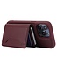 SoFetch Bordeaux Rood RFID 2-in-2 Hoesje voor de iPhone 15 Pro