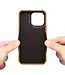 SoFetch Pasjeshouder Geweven Hybride Hoesje voor de iPhone 15 Pro