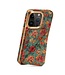 SoFetch Pasjeshouder Bloemen Hybride Hoesje voor de iPhone 15 Pro