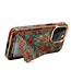 SoFetch Pasjeshouder Bloemen Hybride Hoesje voor de iPhone 15 Pro