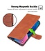 SoFetch Bruin RFID Faux Leder Hoesje voor de iPhone 15 Pro