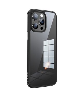 SULADA Zwart Spiegel Hybride Hoesje iPhone 15 Pro