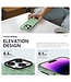 SoFetch Blauw Textiel Patroon TPU Hoesje voor de iPhone 15 Pro