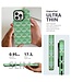 SoFetch Rood Textiel Patroon TPU Hoesje voor de iPhone 15 Pro
