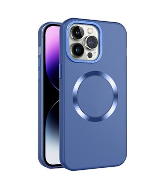 SoFetch Blauw MagSafe Hybride Hoesje iPhone 15 Pro