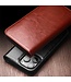 Qialino Zwart Wallet Bookcase Hoesje voor de iPhone 15 Pro