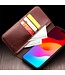 Qialino Bruin Wallet Bookcase Hoesje voor de iPhone 15 Pro