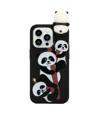 SoFetch Panda TPU Hoesje iPhone 15 Pro