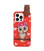 SoFetch Rood Uil TPU Hoesje voor de iPhone 15 Pro
