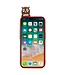 SoFetch Rood Uil TPU Hoesje voor de iPhone 15 Pro