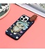 SoFetch Donkerblauw Uil TPU Hoesje voor de iPhone 15 Pro