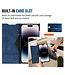 SoFetch Blauw Nappa Bookcase Hoesje voor de iPhone 15 Pro