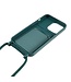 SoFetch Midnight Groen TPU Hoesje met Koord voor de iPhone 15 Pro