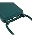SoFetch Midnight Groen TPU Hoesje met Koord voor de iPhone 15 Pro