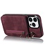 SoFetch Bordeaux Rood RFID 2-in-1 Hoesje voor de iPhone 15 Pro