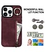 SoFetch Bordeaux Rood RFID 2-in-1 Hoesje voor de iPhone 15 Pro
