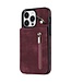 SoFetch Bordeaux Rood RFID 2-in-1 Hoesje voor de iPhone 15 Pro
