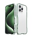 Luphie Light Groen Valbestendig Bumper Hoesje voor de iPhone 15 Pro