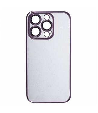 SoFetch Dark Paars Lensbescherming Hardcase Hoesje iPhone 15 Pro
