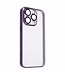 SoFetch Dark Paars Lensbescherming Hardcase Hoesje voor de iPhone 15 Pro