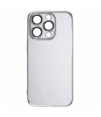 SoFetch Zilver Lensbescherming Hardcase Hoesje iPhone 15 Pro