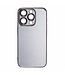 SoFetch Zwart Lensbescherming Hardcase Hoesje voor de iPhone 15 Pro