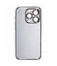 SoFetch Zwart Lensbescherming Hardcase Hoesje voor de iPhone 15 Pro