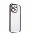SoFetch Zwart Lensbescherming Hardcase Hoesje voor de iPhone 15 Pro