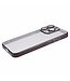 SoFetch Zwart Lensbescherming Hardcase Hoesje voor de iPhone 15 Pro